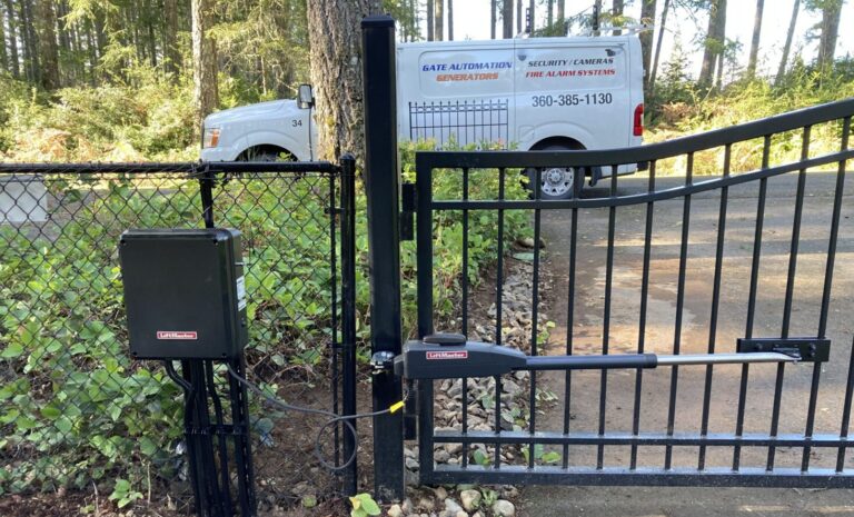 Automated Driveway Gate in Hansville, WA